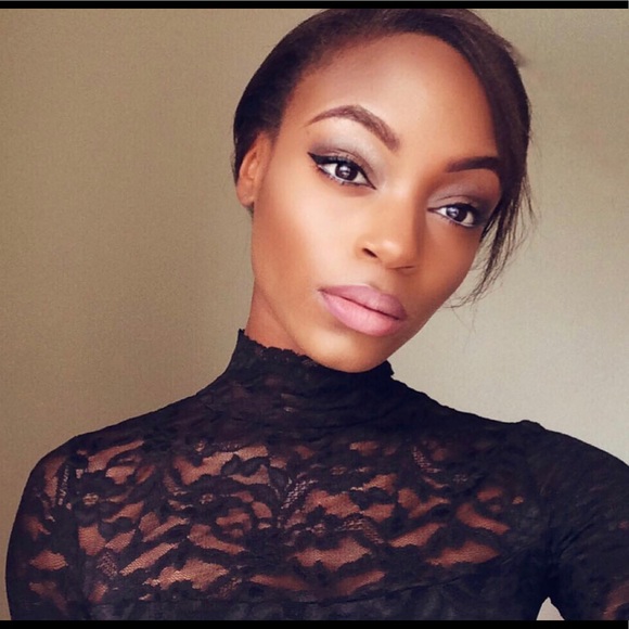 Lace Turtleneck Dress - Picture 1 of 6